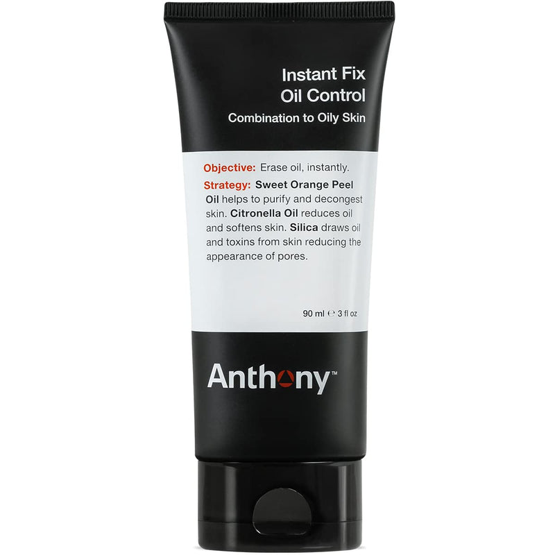 Anthony Instant Fix Oil Control for Men – Mattifying Lotion for Oily Skin – Moisturizer and Pore Minimizer Instantly Eliminates Shine – 3 Fl Oz - BeesActive Australia