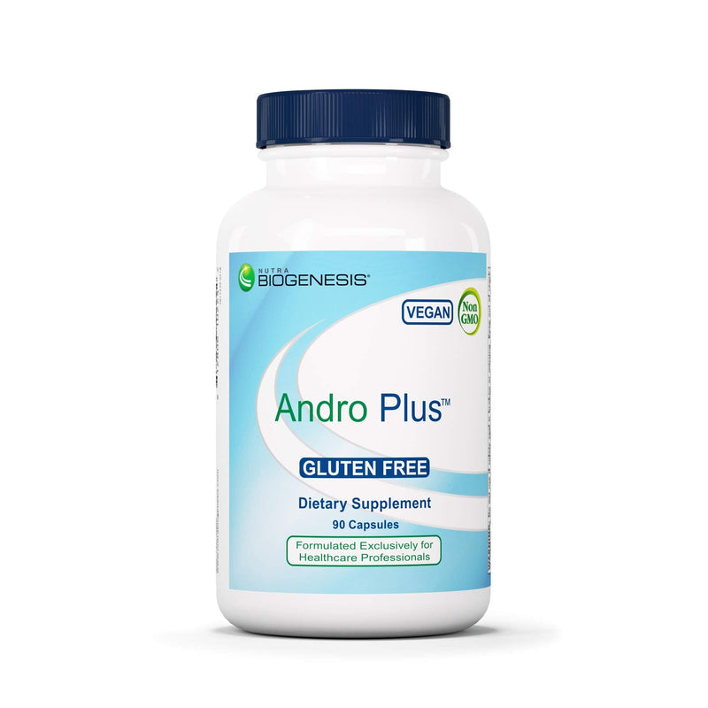 Nutra BioGenesis - Andro Plus - Tribulus, Maca, and Muira Puama for Men's Glandular Health - Gluten Free, Vegan, Non-GMO - 90 Capsules - BeesActive Australia