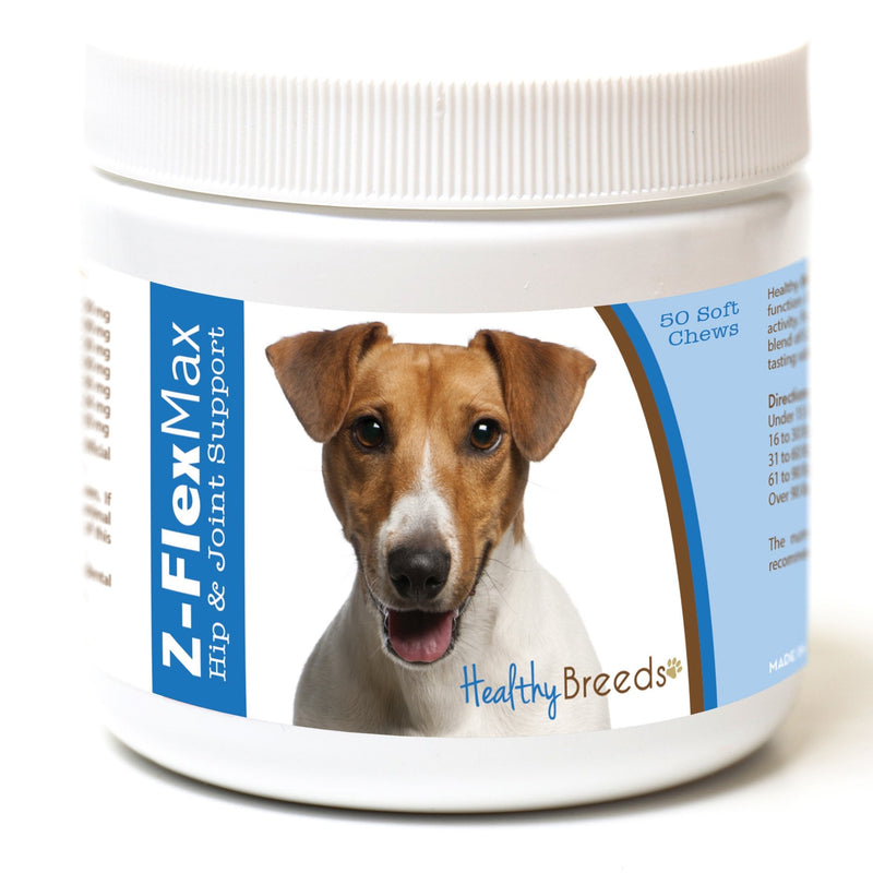 Healthy Breeds Jack Russell Terrier Z-Flex Max Hip and Joint Soft Chews 50 Count - PawsPlanet Australia