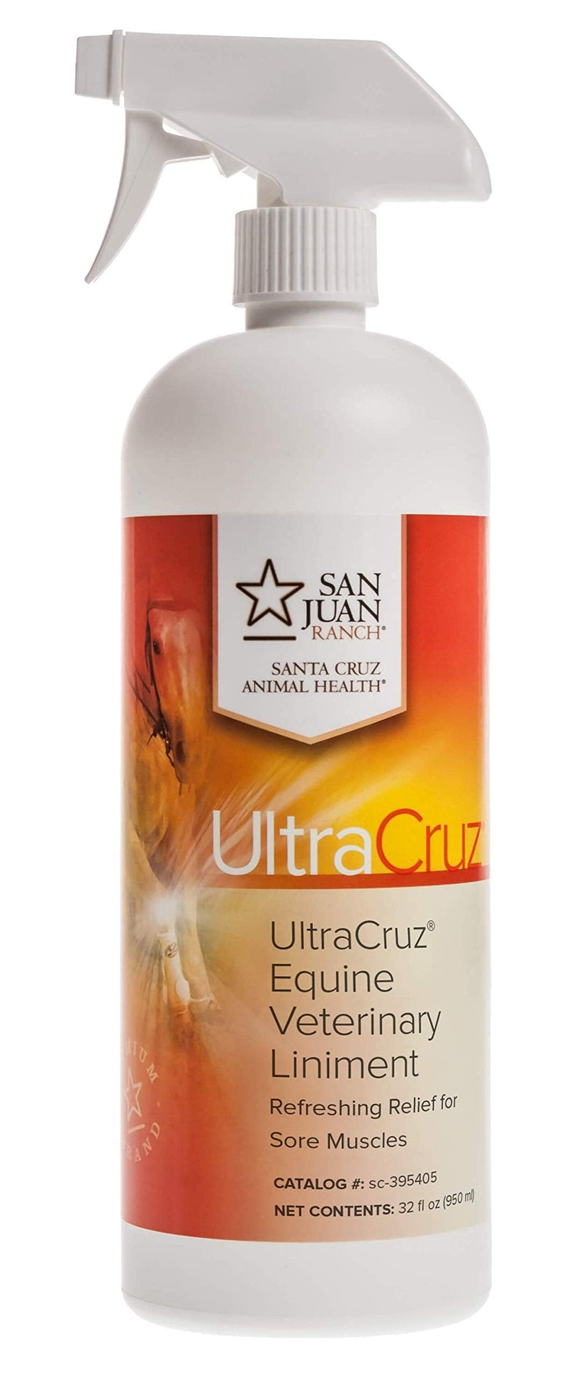 UltraCruz Veterinary Liniment Spray for Horses, 32 oz - BeesActive Australia