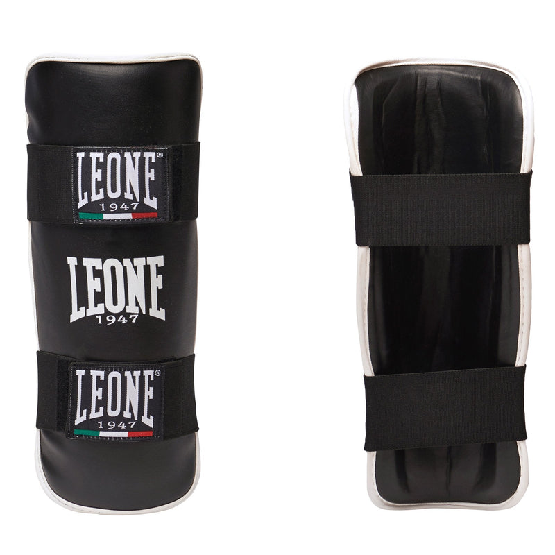 LEONE 1947, Premium Shinguards and Boots black Small