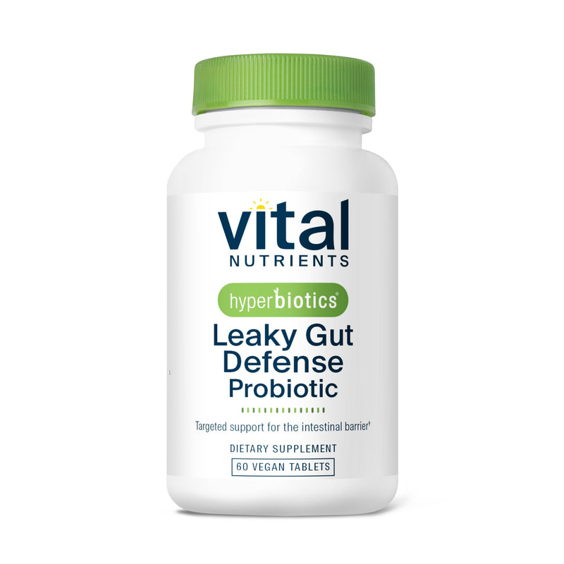 Hyperbiotics Vital Nutrients Leaky Gut Repair Supplement Probiotic | Science Backed Formula Strengthens Intestinal Barrier and Gut Health | Reduces Digestive Discomfort | 60 Vegan Count