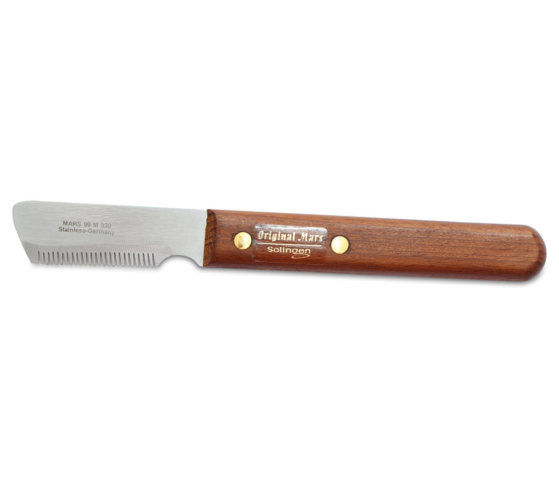 Mars Coat King Professional Dog Stripping Knife Grooming Tool, Fine Slant Tooth with Tapered Edge, Right-Handed - BeesActive Australia