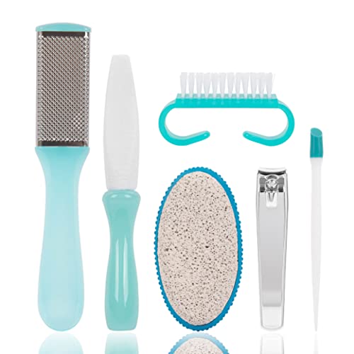 TRIM Professional 7-Piece Pedicure Kit Home Foot Care & Toenail Grooming 6 Count (Pack of 1) Trim For Your Feet Kit, 6 Piece Set