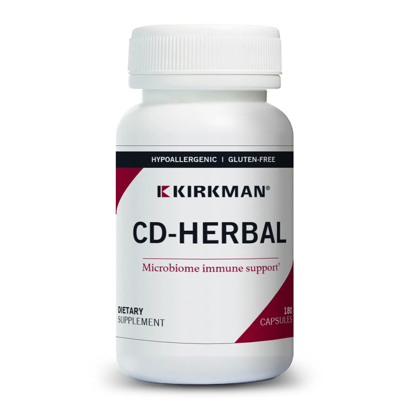 Kirkman CD-Herbal - Hypoallergenic -180 Vegetarian Capsules