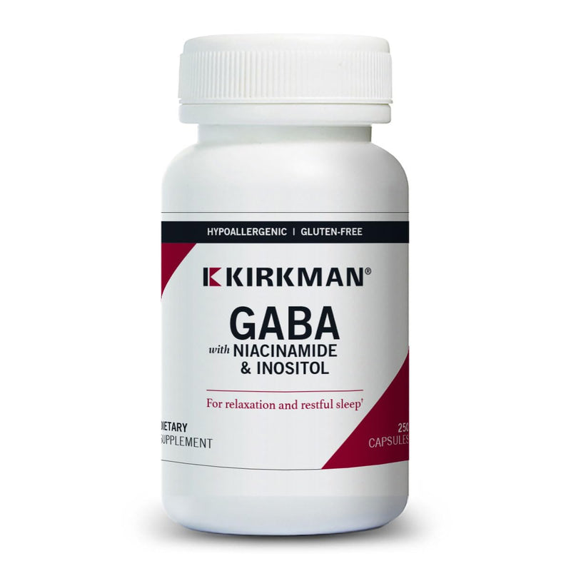 GABA 150 mg w / Niacinamide & Inositol - Hypoallergenic , 250 capsules