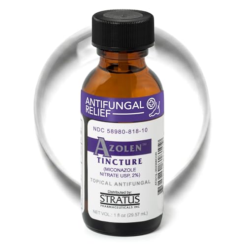 Azolen Tincture, Miconazole Nitrate 2% Liquid, 1 fl oz