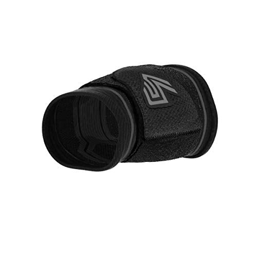 Shock Doctor Compression Knit Wrist Sleeve with Strap, X-Large, Black/Grey