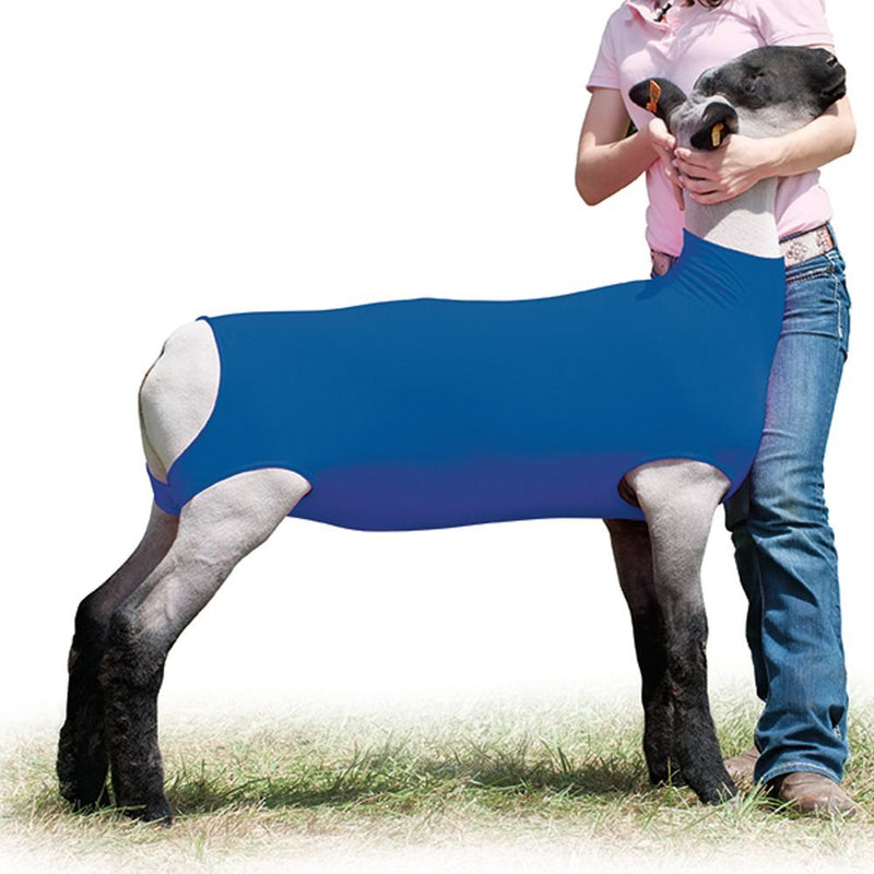 Weaver Leather Cotton Lamb Tube Blue Large - BeesActive Australia
