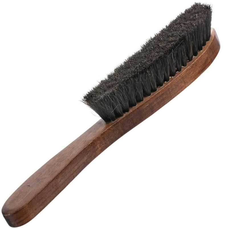 Home-it Hat Brush - Dust Brush - Horse Hair Bristles lint Brush for Clothes, Suits, Cashmere, Wool, Velvet, Good Grip, Walnut Hardwood Handle - BeesActive Australia