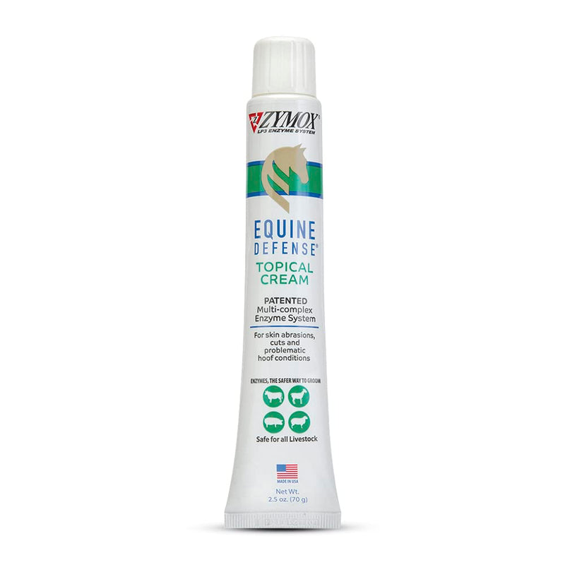 Zymox PET KING BRANDS Equine Defense Enzymatic Topical Cream, 2.5 oz. – Multi-Complex Enzyme Ointment for Horse, Livestock & Animal Wound Care - BeesActive Australia