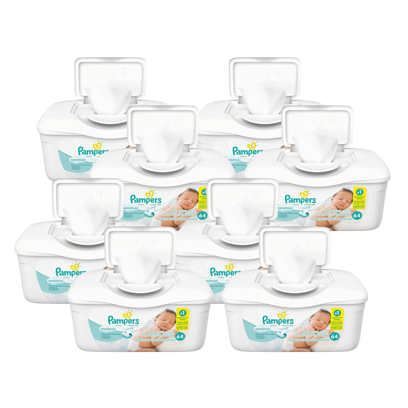 PAMPERS Sensitive Unscented Sensitive Kids Down Therepop Top Tube, 1 Count (Pack of 1) 18 Count (Pack of 3) - BeesActive Australia