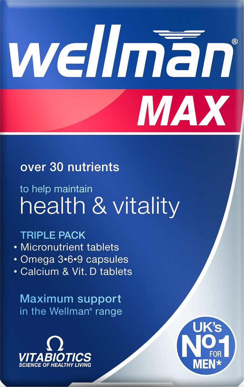 Wellman Max Capsules - Pack of 84