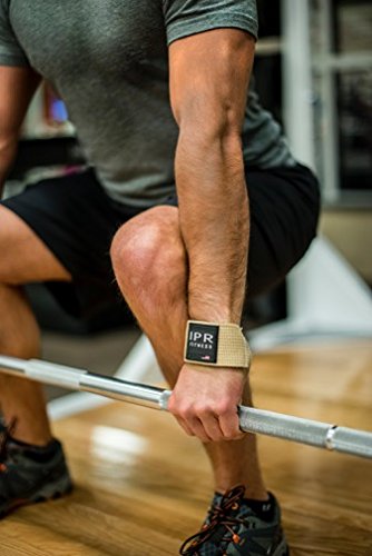 Men's Lifting Straps I 100% Made in the USA Tan Men's