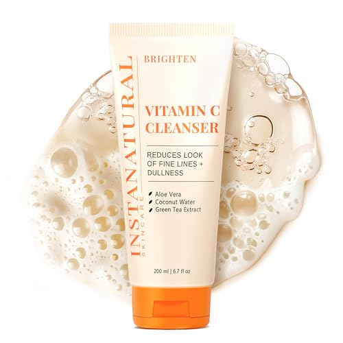 InstaNatural Vitamin C Cleanser Face Wash: Brightening, 6.7 Fl Oz