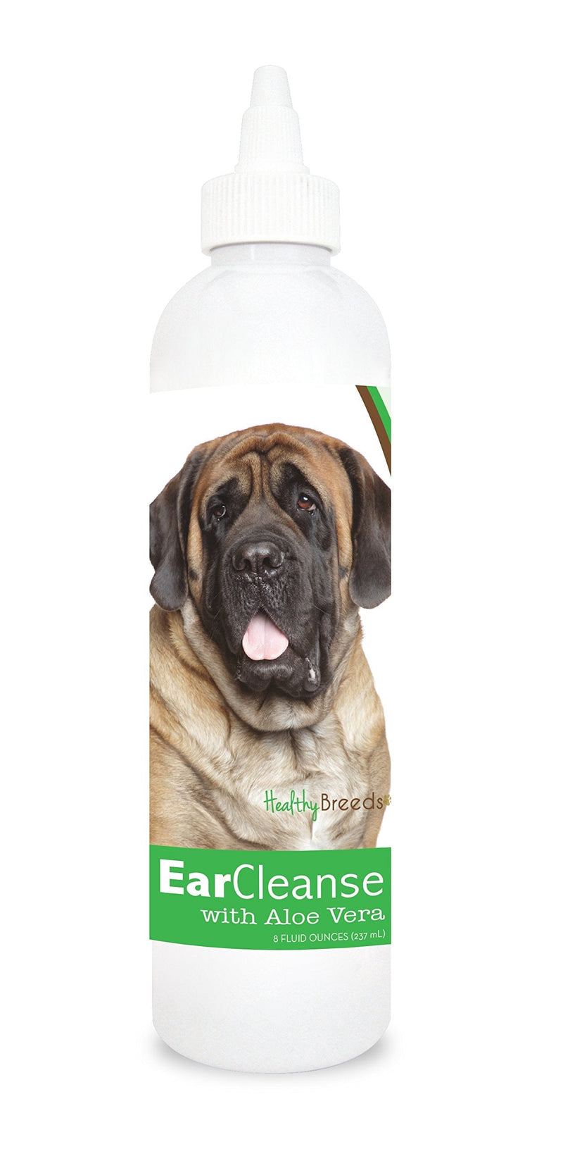Healthy Breeds Mastiff Ear Cleanse with Aloe Vera Cucumber Melon 8 oz - PawsPlanet Australia