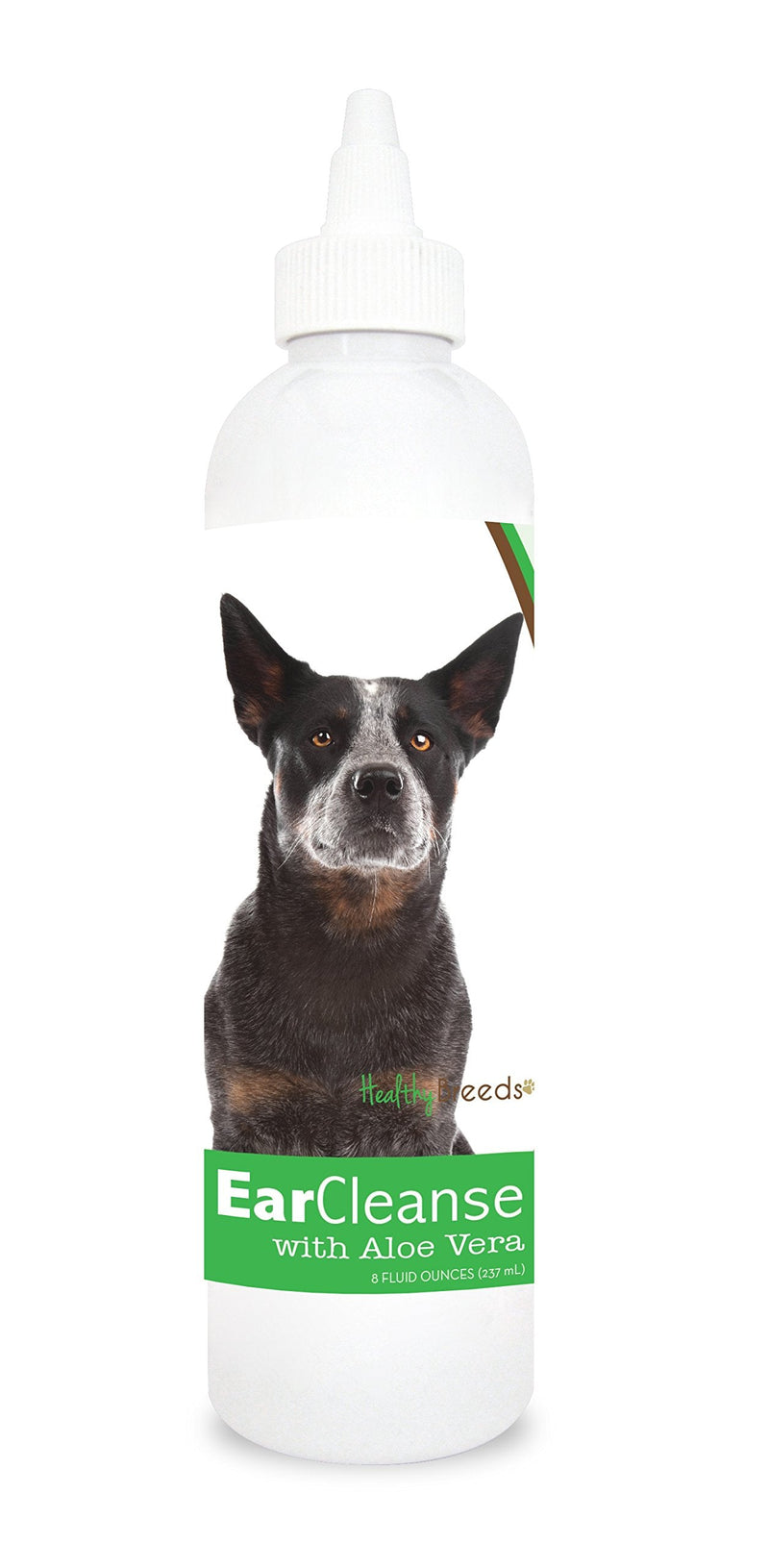Healthy Breeds Australian Cattle Dog Ear Cleanse with Aloe Vera Cucumber Melon 8 oz