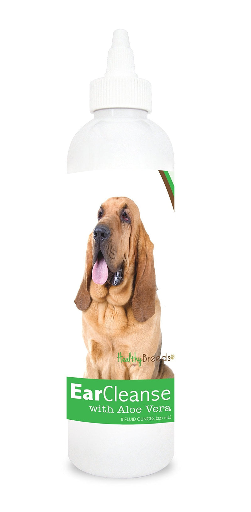 Healthy Breeds Bloodhound Ear Cleanse with Aloe Vera Cucumber Melon 8 oz - PawsPlanet Australia