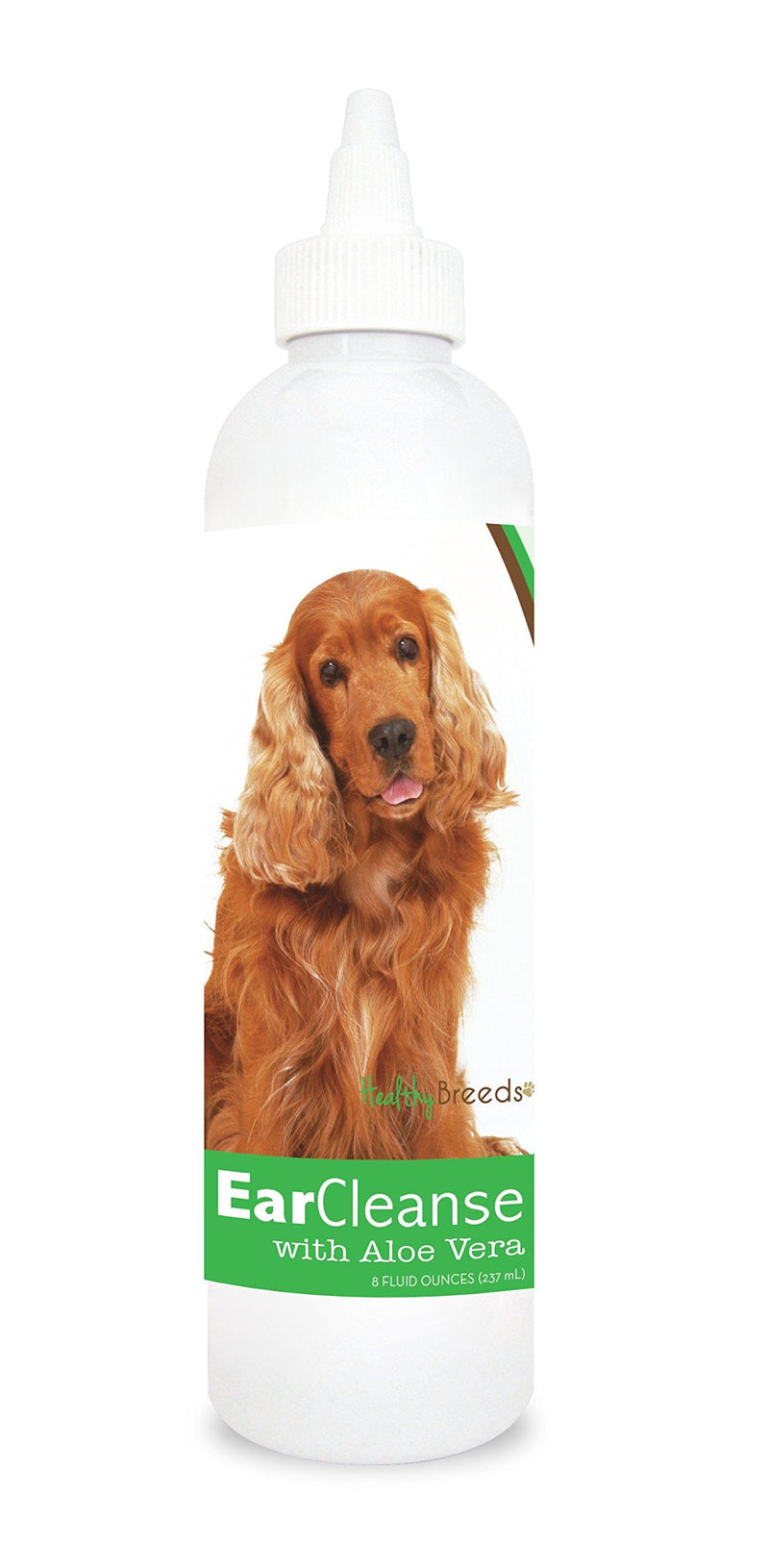 Healthy Breeds Cocker Spaniel Ear Cleanse with Aloe Vera Cucumber Melon 8 oz Cucumber Melon 8oz