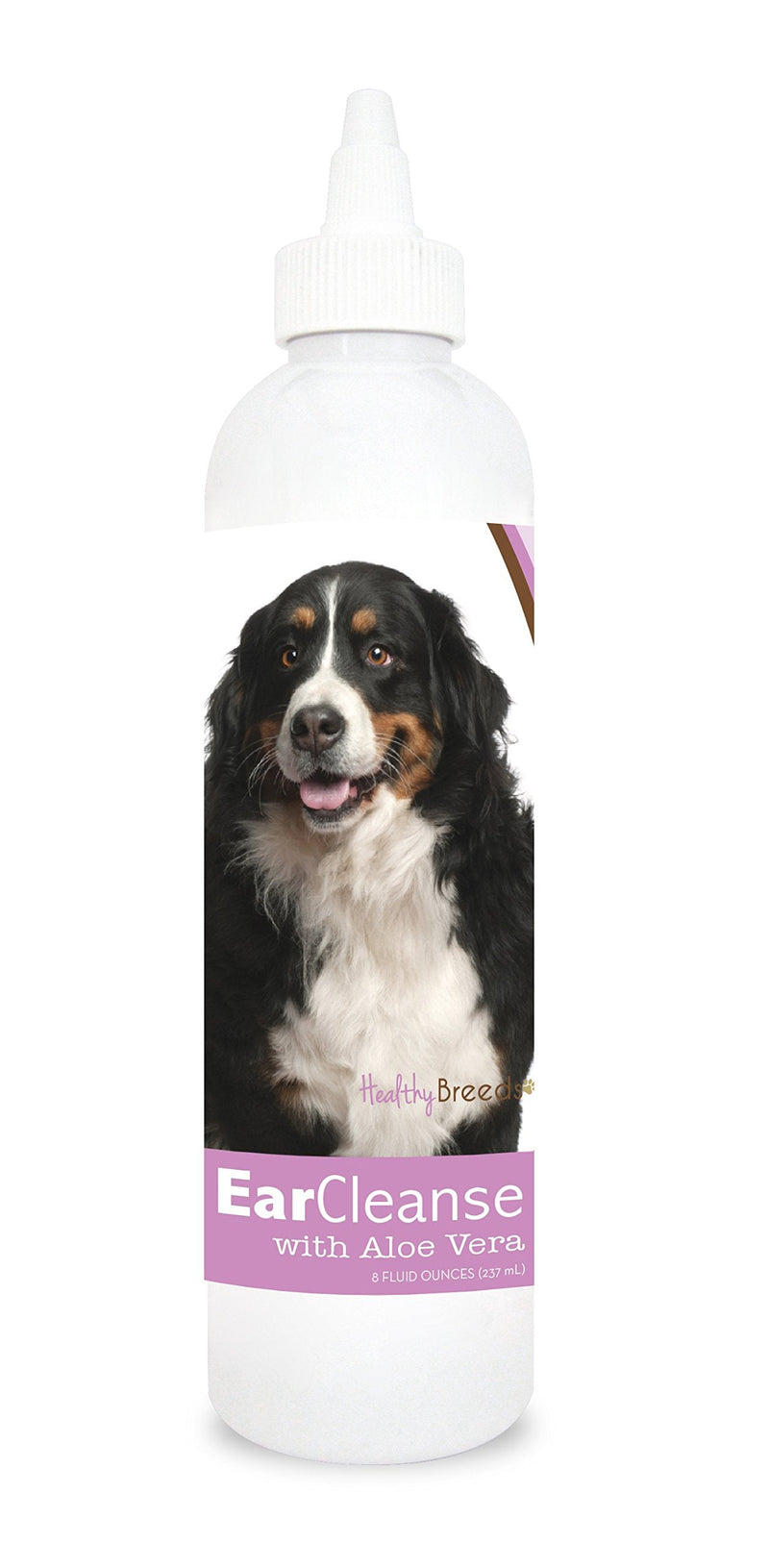 Healthy Breeds Bernese Mountain Dog Ear Cleanse with Aloe Vera Sweet Pea and Vanilla 8 oz