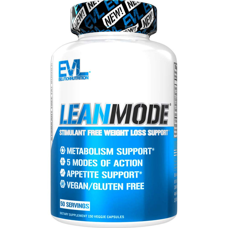 EVL Weight Loss Support Pills - Premium Multipurpose Appetite Metabolism and Fat Loss Support for Men and Women - LeanMode with Green Coffee Bean Extract CLA and Garcinia Cambogia - 50 Servings - BeesActive Australia