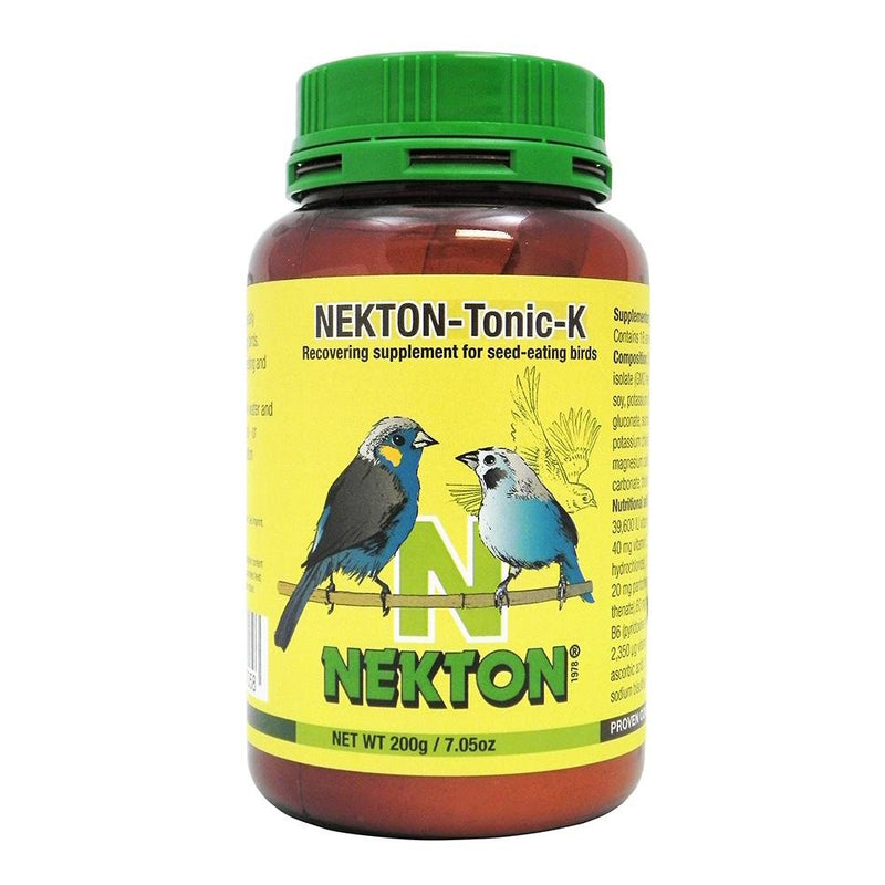 Nekton Tonic-K Restorative Supplement for Seed-eating Birds 200g, (7oz) - PawsPlanet Australia