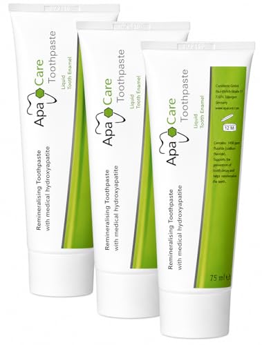Apacare Remineralizing Toothpaste 75ml, Pack of 3 (3X 75ml)