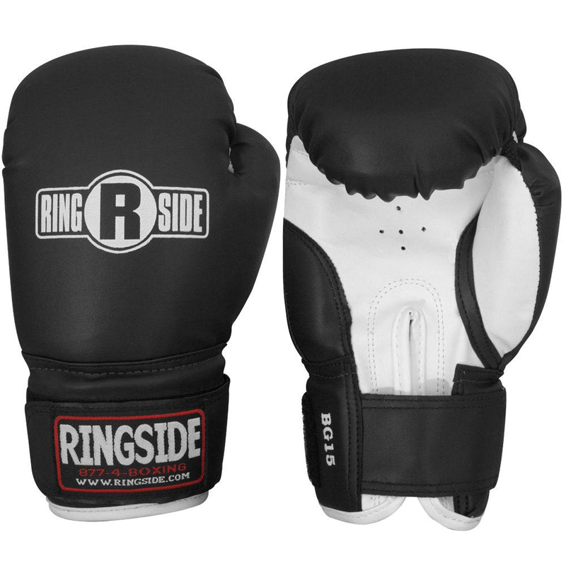 Ringside Youth Striker Training Gloves Black/White