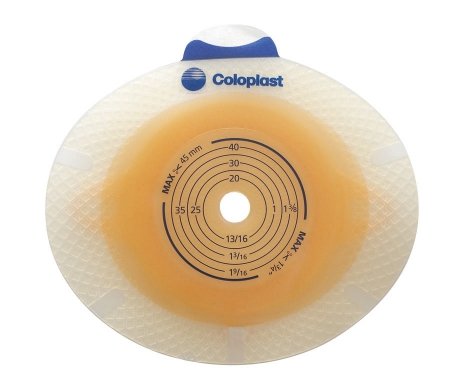 SenSura Flex Xpro Trim to Fit Ostomy Barrier Double Layer Adhesive 50 mm Flange 5 per Box 11025