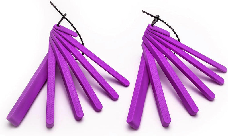 TalkTools Dental Bite Blocks Kit - Jaw Grading for Optimal Oral Motor Skills Development | Suitable for Kids and Adults Seeking Enhanced Jaw Stability and Control - Purple (2 Pack) - BeesActive Australia