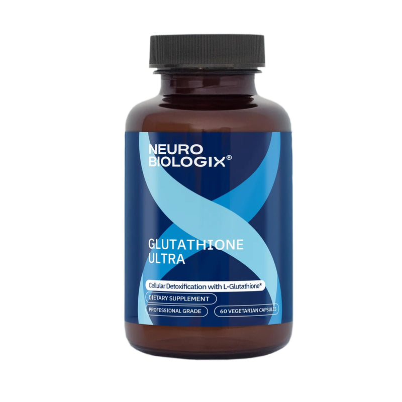 Neurobiologix Glutathione Ultra, Antioxidant Complex, 60 Capsules | Vitamin C, A, B2, B6, Zinc, Selenium & Manganese, Taurine & Quercetin, Gluten-Free