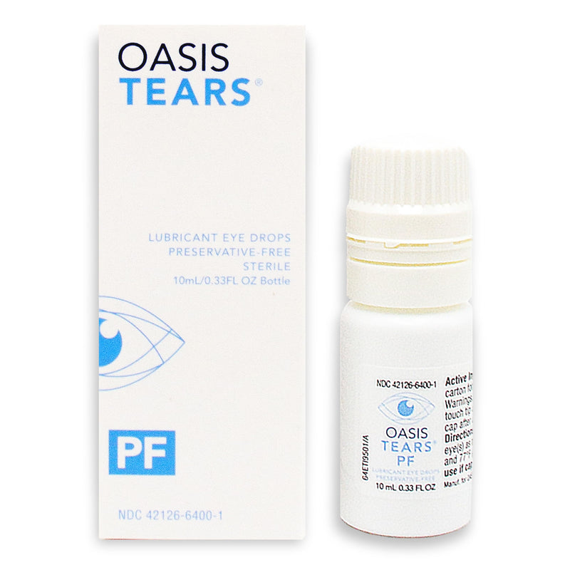 Oasis TEARS OT6400 PF Preservative-Free Lubricant Eye Drops Dry Eye Relief | Artificial Tears | 0.34 FL OZ (10 mL) - BeesActive Australia