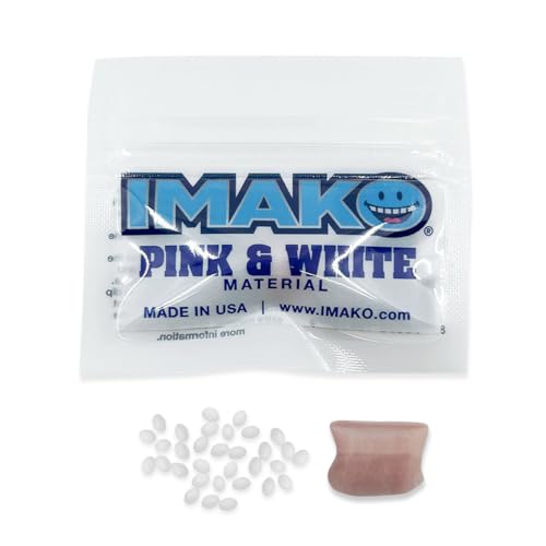 Cosmetic Moldable Fitting Material - Fake Gums and Teeth - Made in USA 1 Count (Pack of 1)