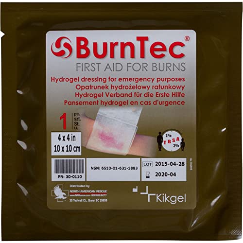 NAR 4" x 4" Burntec Dressing by North American Rescue