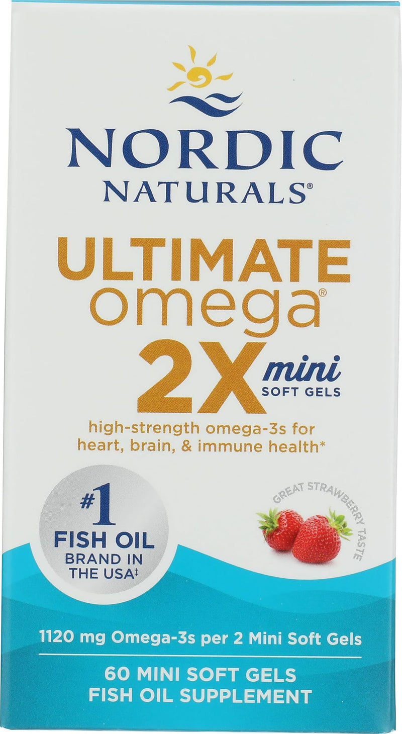 NORDIC NATURALS Ultimate Omega Minis, 60 CT