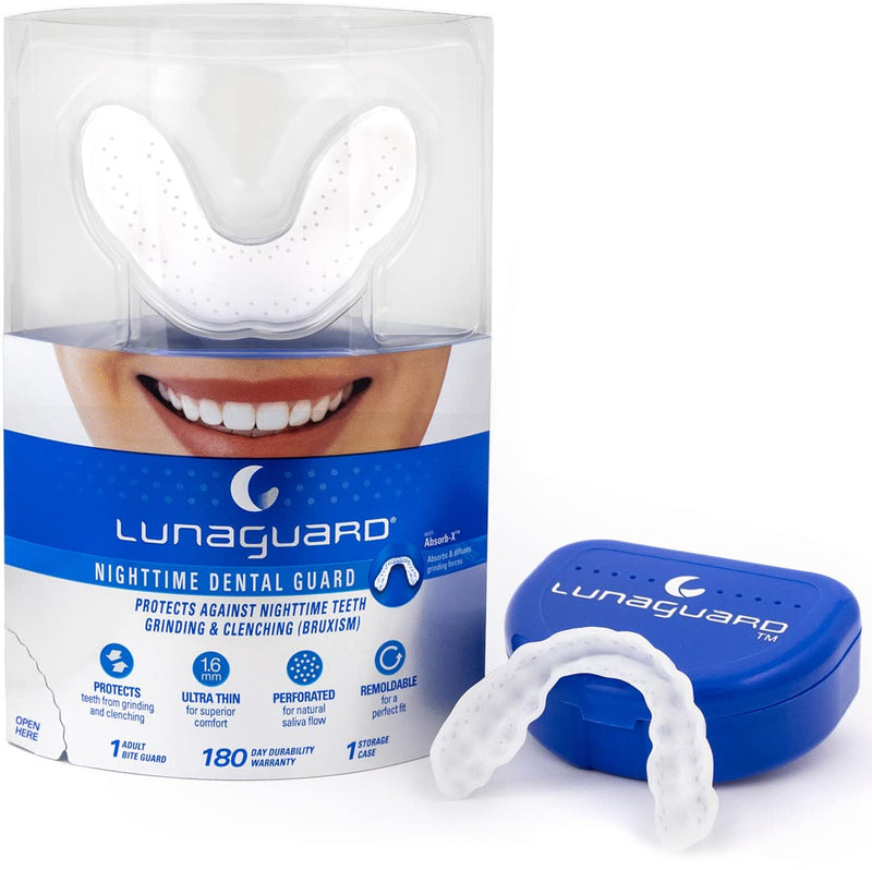Nighttime Dental Protector – Comfortable Mouth Guard for Bruxism - Custom Fitted Protection for Teeth Grinding and Jaw Clenching Plus Storage Case