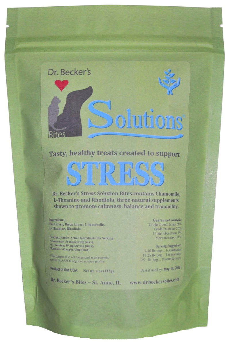 Dr Becker's Stress/Calming Solution Bites Treats - Natural Supplement for Dogs - PawsPlanet Australia