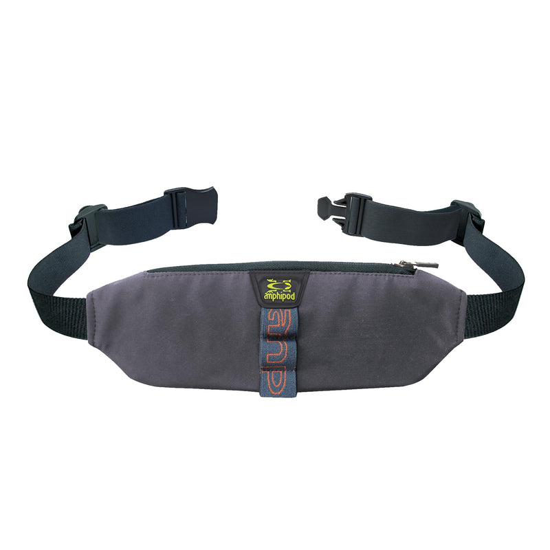 Amphipod AirFlow Trail Pack, Runners Storage Waist Pack Belt for Running & Jogging, Men & Women - Charcoal - XL