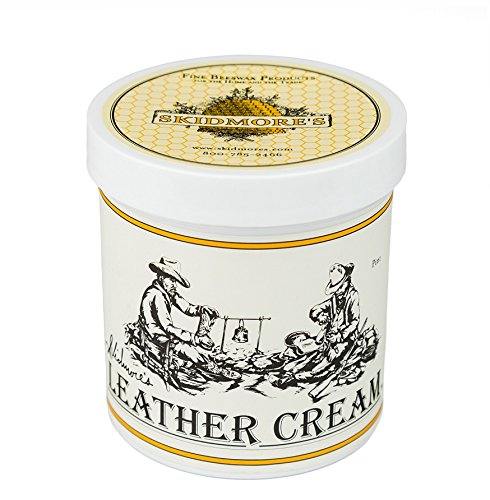 Skidmore's Original Leather Cream | All Natural Non Toxic Formula | Leather Conditioner Cleans, Moisturizes, and Protects Your Leather | 16 Ounces (1 Pint) - BeesActive Australia