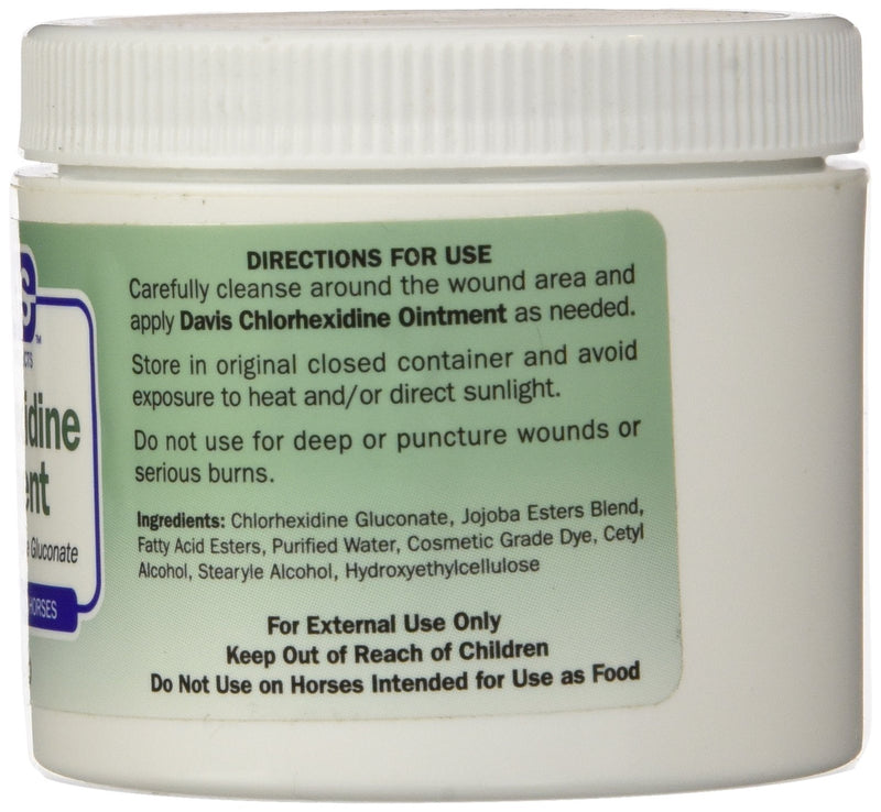Davis 2% Chlorhexidine Ointment, 4 oz - BeesActive Australia