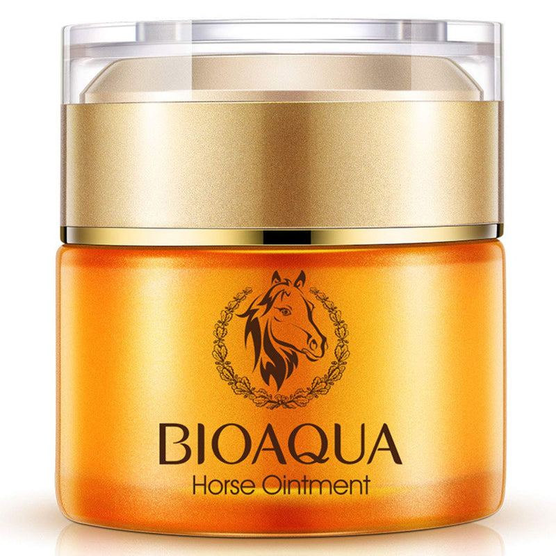 BIOAQUA HORSE Oil Cream Anti-ageing Magical Ointment Miracle Skin Care Essence Clean 50g