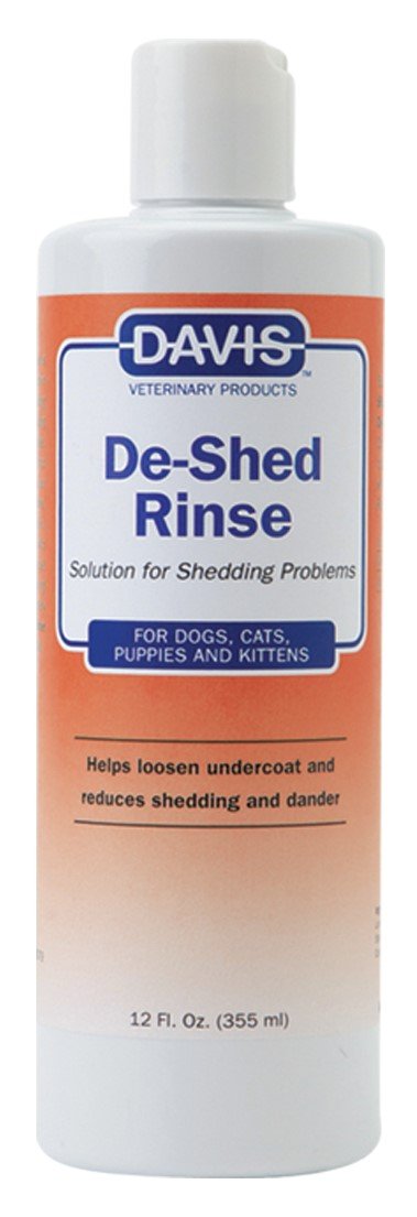 Davis De-Shed Pet Rinse, 12 oz - PawsPlanet Australia
