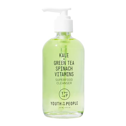 Youth To The People Superfood Cleanser - Kale + Spinach Hydrating Face Wash 8 Fl Oz (Pack of 1)
