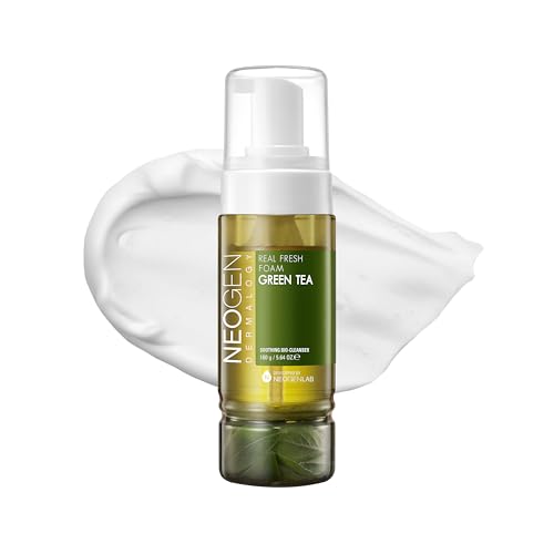 NEOGEN Dermalogy Real Fresh Foam Green Tea Facial Cleanser 5.64 oz (160g)