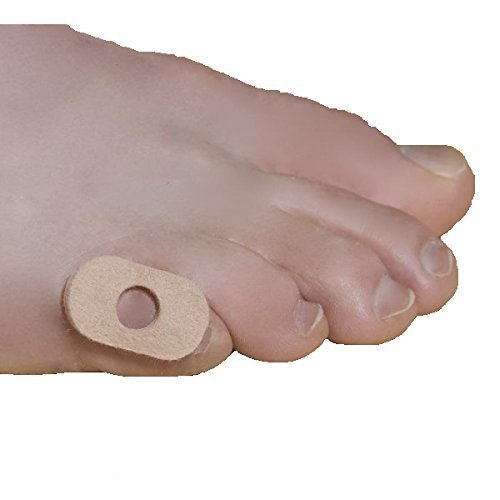 Dr. Jill's Felt Corn Pads with Center Aperture, 100 Count - BeesActive Australia