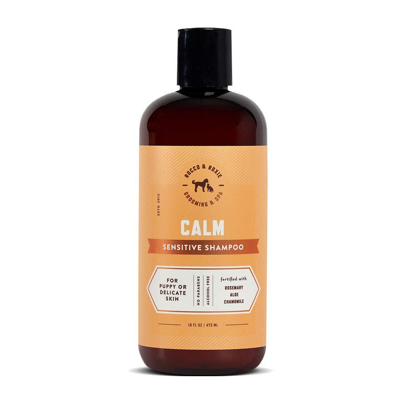 Rocco & Roxie Supply Co. Dog Shampoo and Conditioner - Soothe Oatmeal Shampoo for Itch Relief, Calm Hypoallergenic Shampoo for Sensitive Skin, and Shine Argan Oil Pet Wash - Puppy Bathing Supplies 16 oz - BeesActive Australia