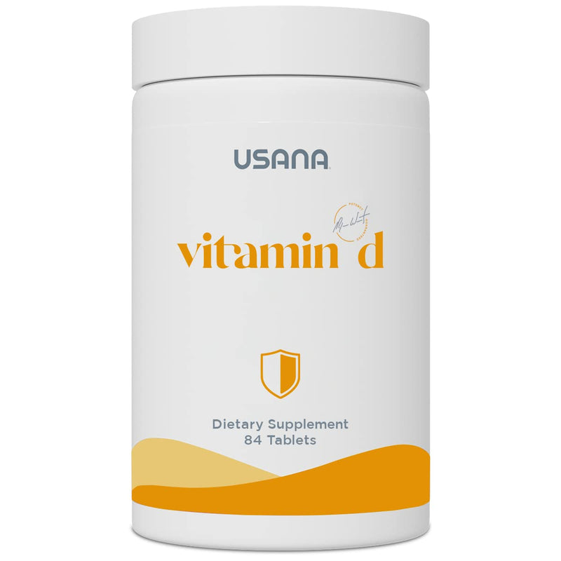 USANA - Vitamin D Maximum Strength 2,000 IU Supplement - 84 Tablets | With 2,000 IU Vitamin D, Vitamin K2, Bone Mineralization, Immune Support, Heart Health and Respiratory Health