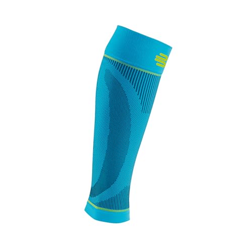 Bauerfeind Sports Compression Lower Leg Calf Sleeves (1 Pair) - Improved Circulation, Airknit Fabric Breathable, Washable Small/X-Long Rivera