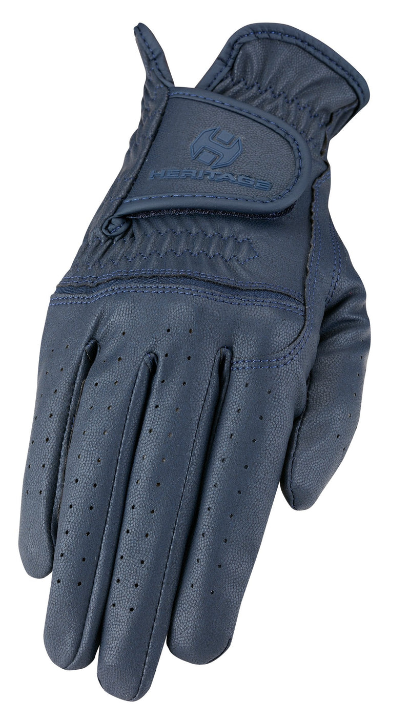 Heritage Premier Show Gloves, Size 7, Navy - BeesActive Australia
