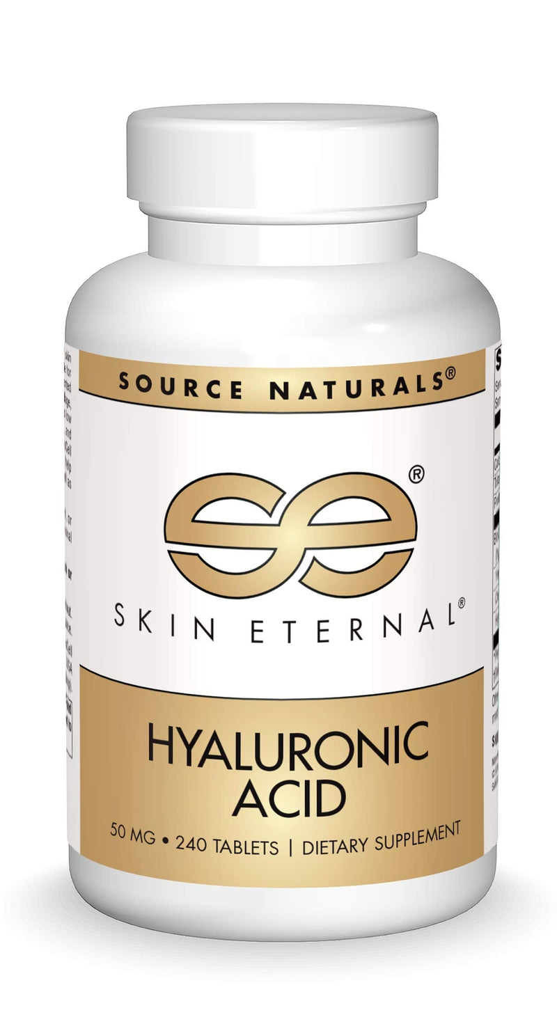 Source Naturals Skin Eternal Hyaluronic Acid, 50 mg - 240 Tablets